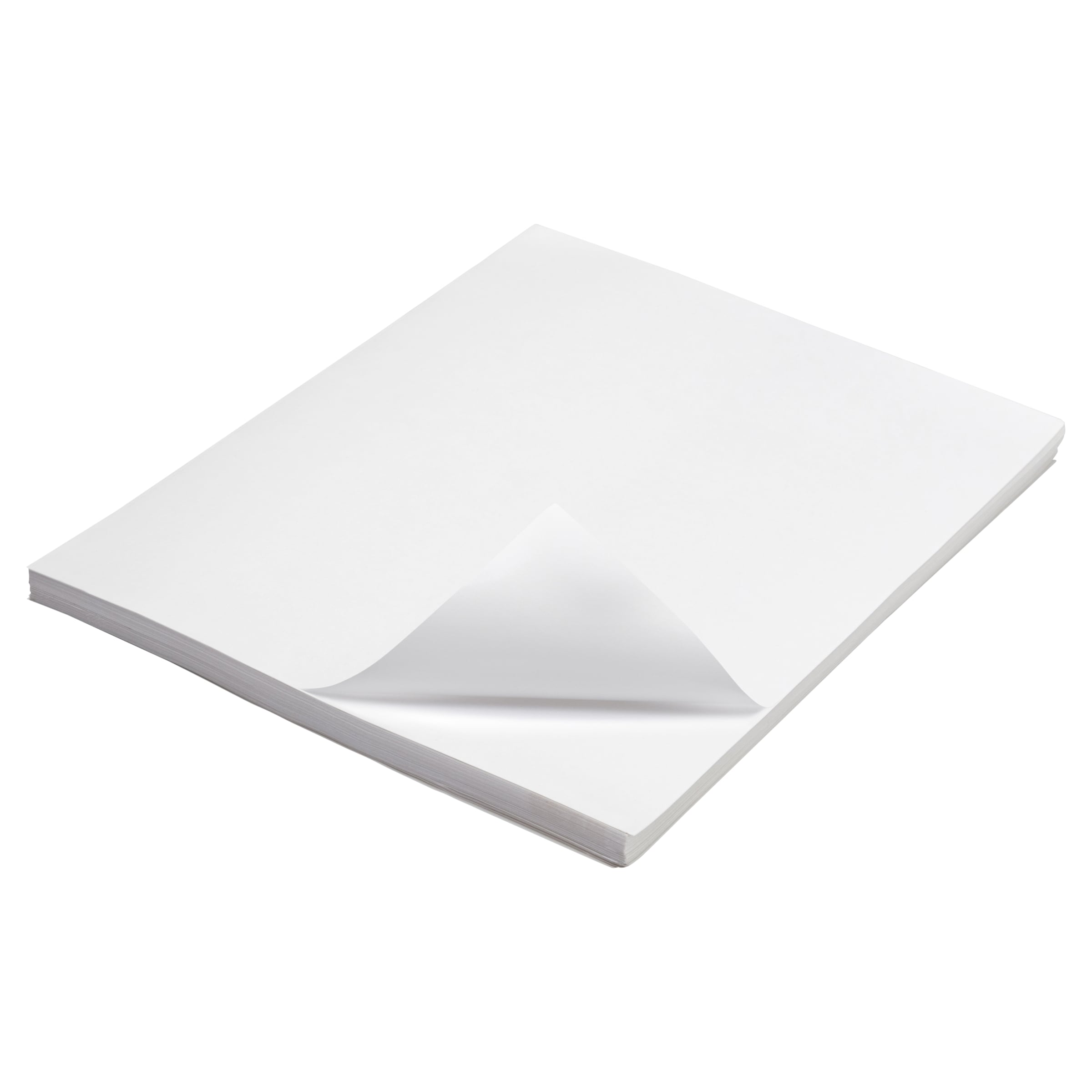 White Blank Sticker Paper