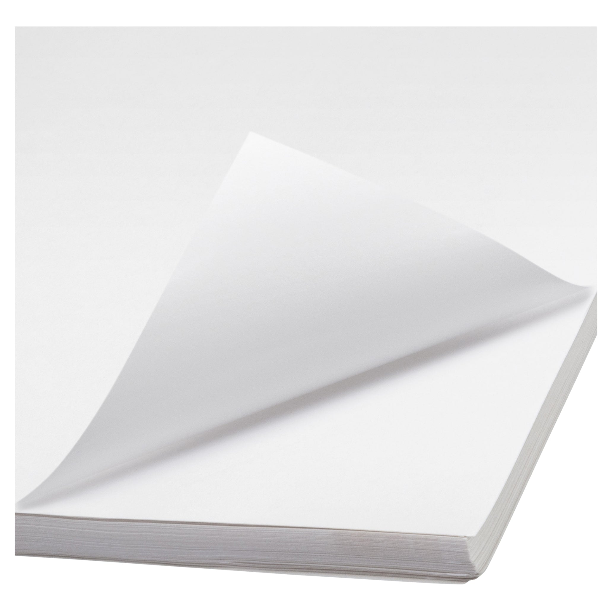 White Blank Sticker Paper