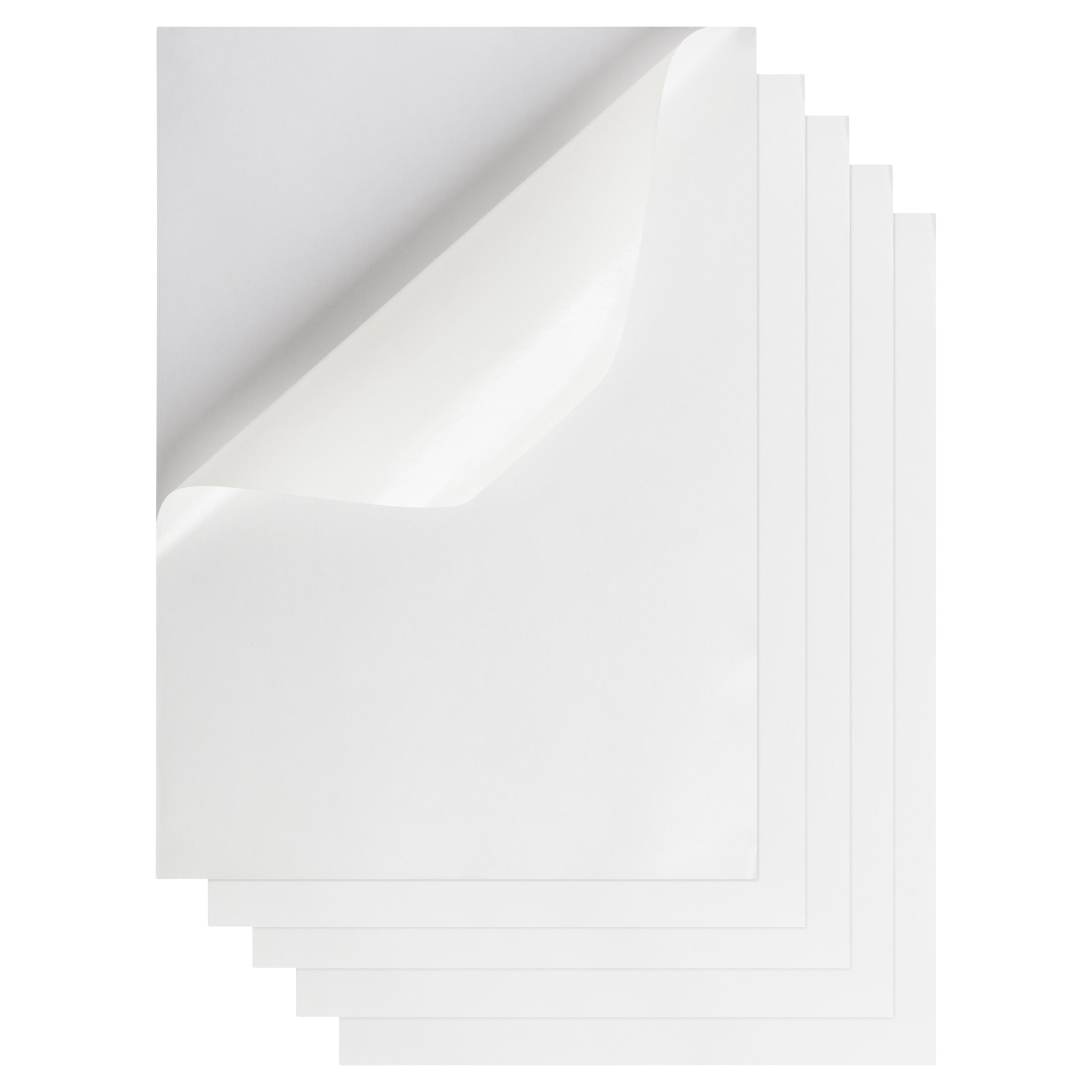 White Blank Sticker Paper
