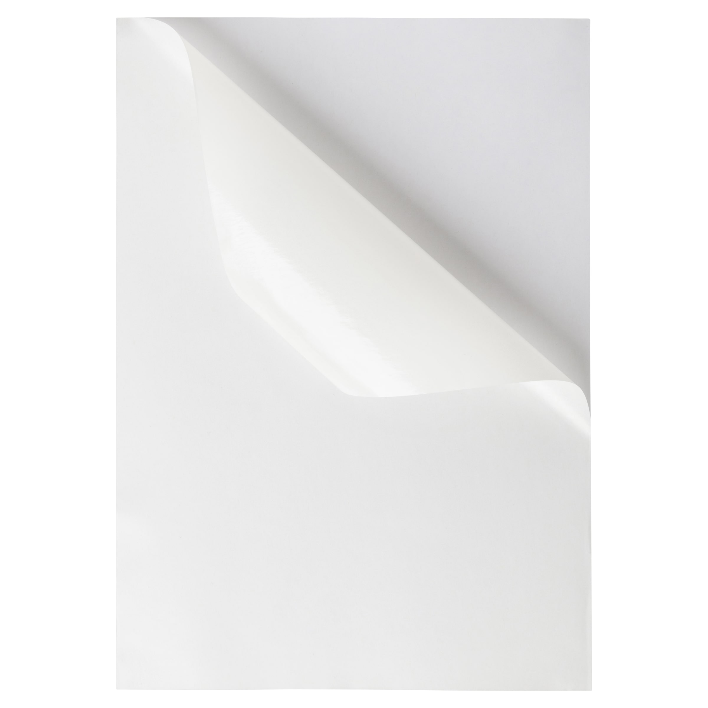 White Blank Sticker Paper