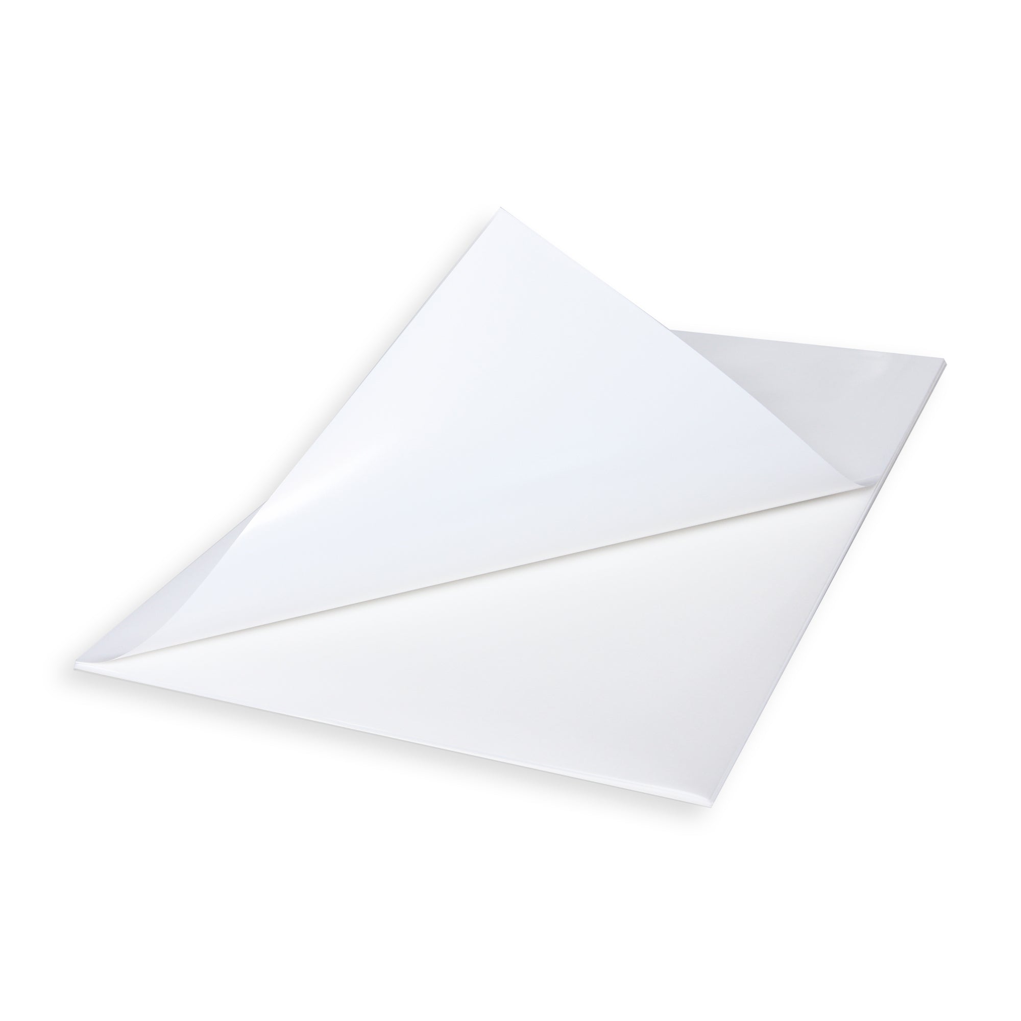 Printable Vinyl Sticker Paper - White Glossy - Inkjet & Laser - A3 - 100 Mic