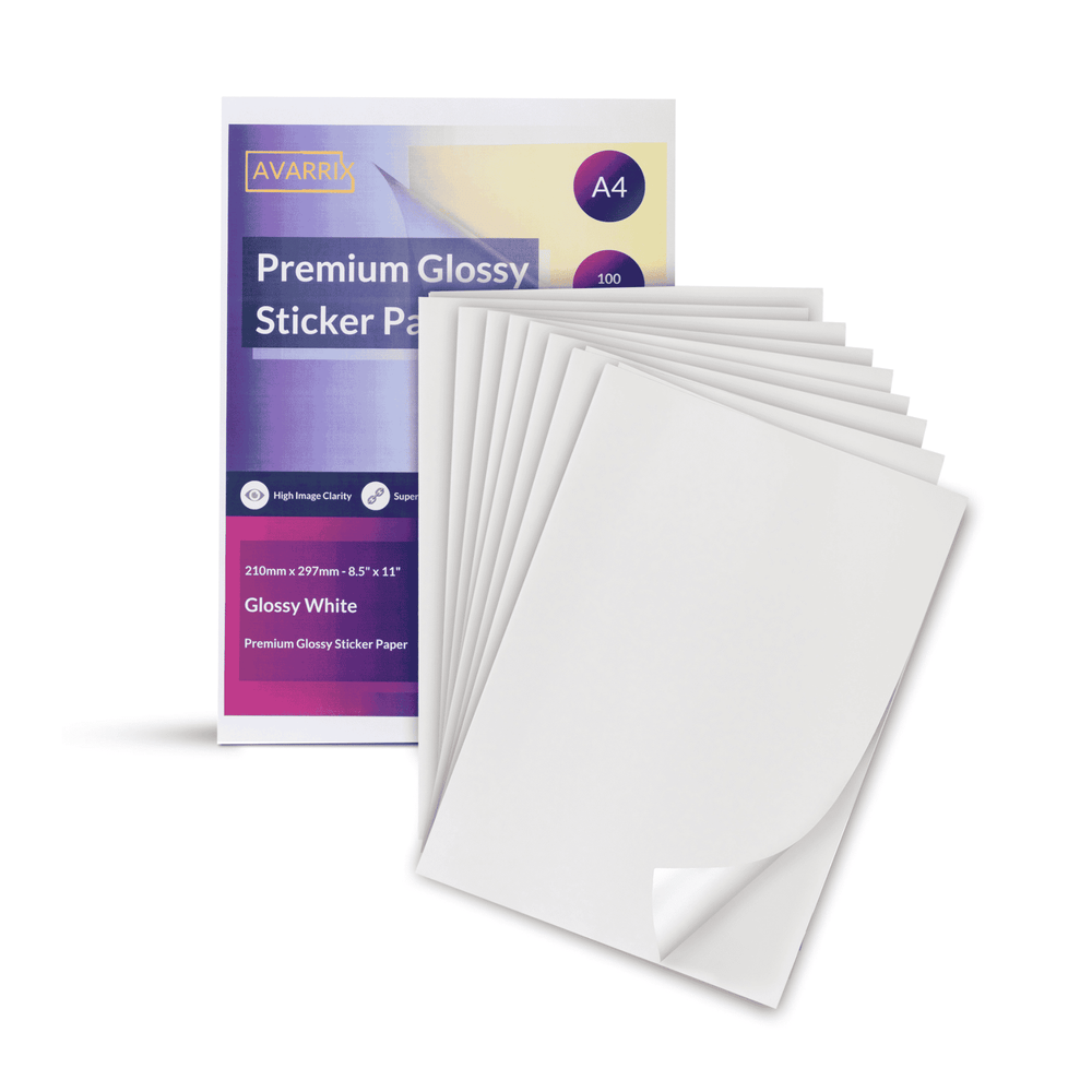 Premium Glossy Sticker Paper