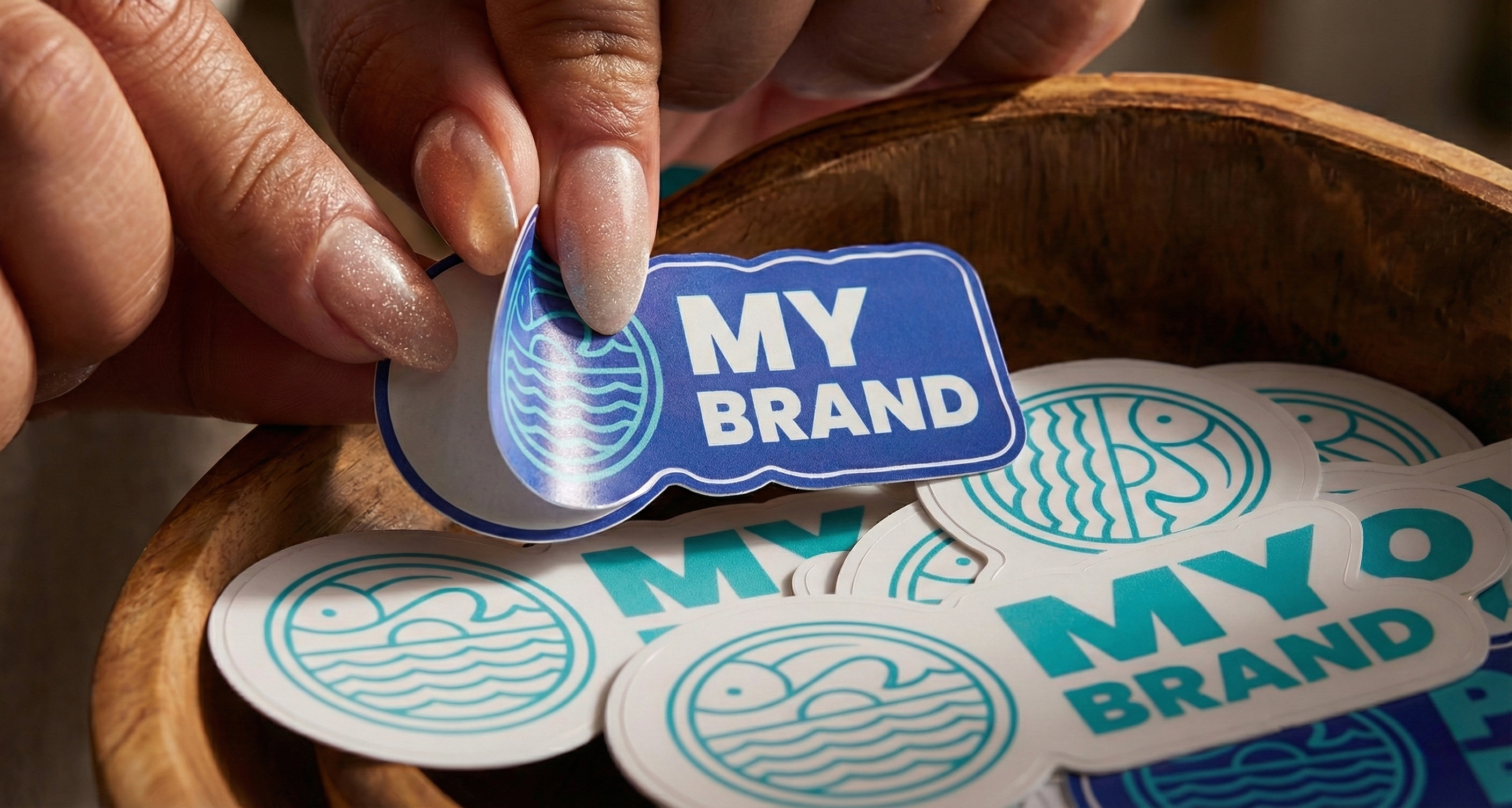 Printable Sticker Paper - Inkjet & Laser - White Matte - A4 - 100 GSM