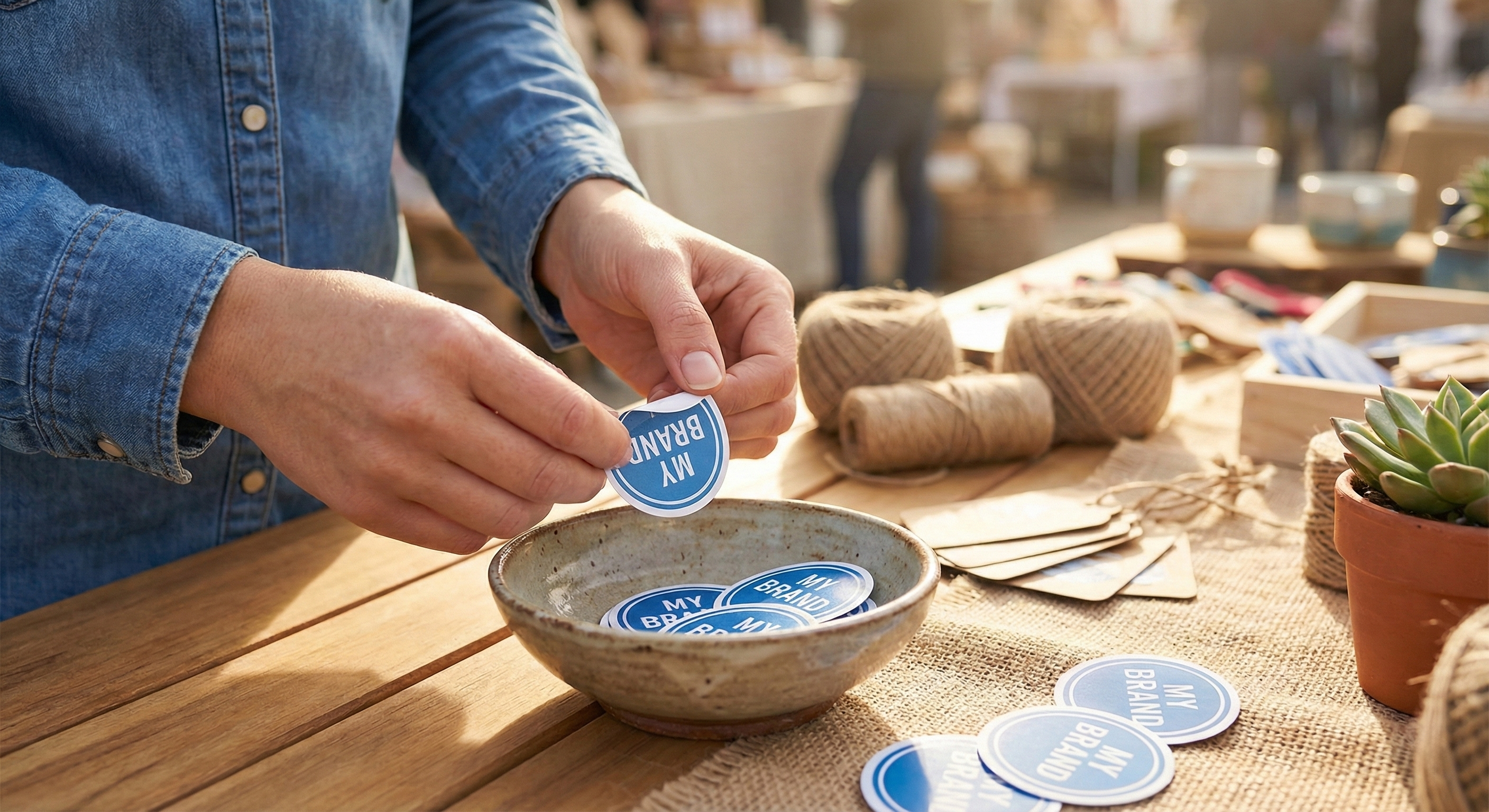 Printable Sticker Paper - Inkjet & Laser - White Matte - A4 - 100 GSM