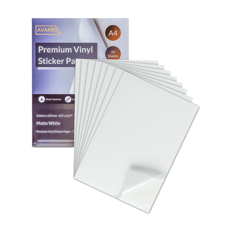 Matte Vinyl Sticker Paper | Best Vinyl Sticker Paper | Avarrix Pty Ltd