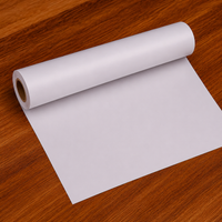 Avarrix 210mm white matte printable vinyl roll, lifestyle image showing roll format