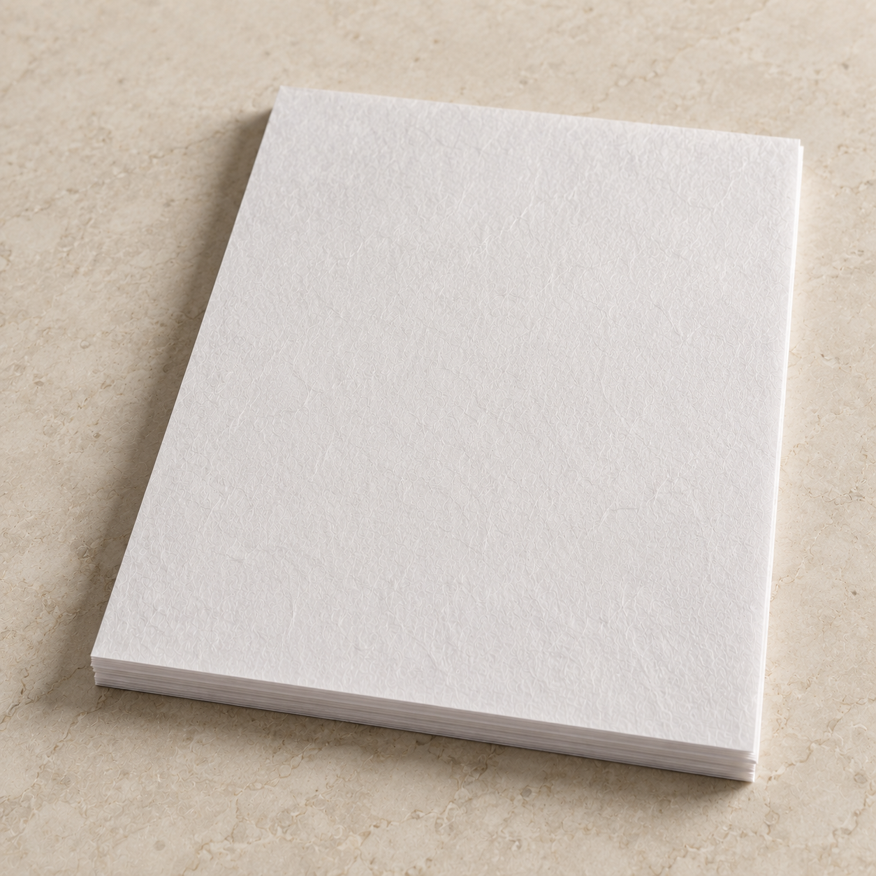 Avarrix A4 white washi paper sheet stack lifestyle photo